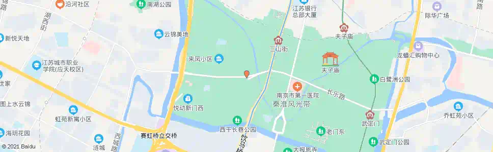 南京殷高巷_公交站地图_南京公交_妙搜公交查询2025