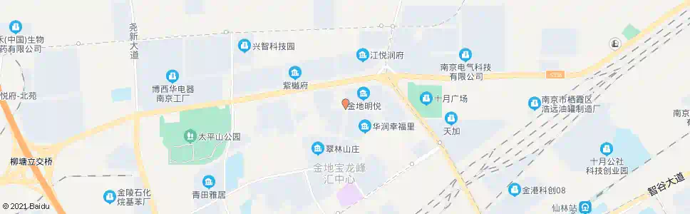 南京翠林总站_公交站地图_南京公交_妙搜公交查询2025