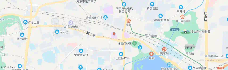 南京玉桥商业广场_公交站地图_南京公交_妙搜公交查询2025
