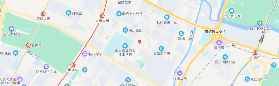南京四松庵西_公交站地图_南京公交_妙搜公交查询2025