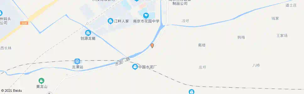 南京水泥厂宿舍_公交站地图_南京公交_妙搜公交查询2025