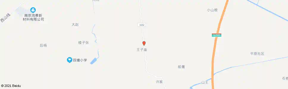 南京王子庙社区_公交站地图_南京公交_妙搜公交查询2025