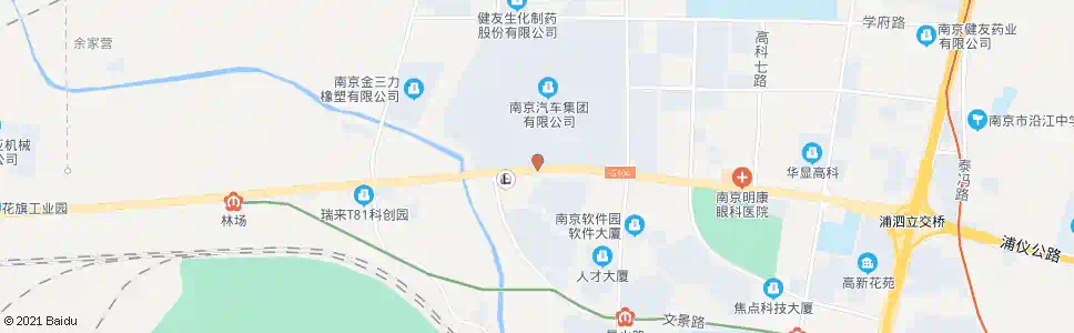 南京伏龙桥_公交站地图_南京公交_妙搜公交查询2025