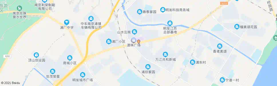南京浦珠北路浦六路_公交站地图_南京公交_妙搜公交查询2025