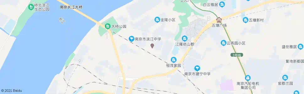 南京金陵村_公交站地图_南京公交_妙搜公交查询2025