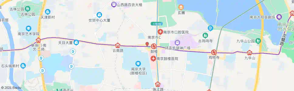 南京鼓楼公交总站_公交站地图_南京公交_妙搜公交查询2025