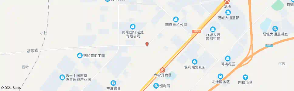 南京浦六路六新路_公交站地图_南京公交_妙搜公交查询2025