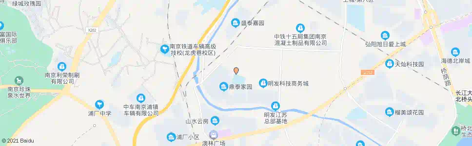 南京鼎泰家园北门_公交站地图_南京公交_妙搜公交查询2025