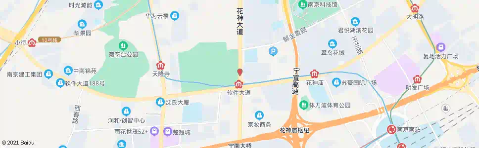 南京尹家巷北站_公交站地图_南京公交_妙搜公交查询2025