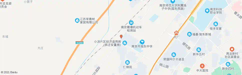 南京浦六南路晓山路_公交站地图_南京公交_妙搜公交查询2025