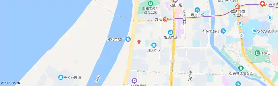 南京银城花园_公交站地图_南京公交_妙搜公交查询2025