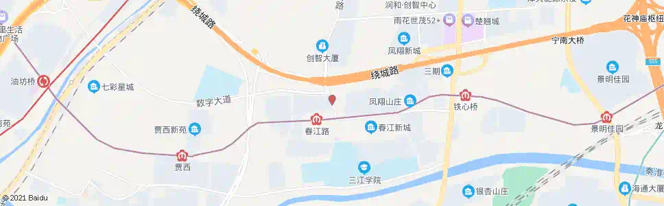 南京韩府坊_公交站地图_南京公交_妙搜公交查询2025