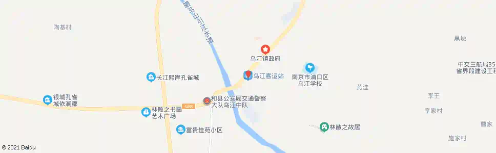 南京乌江镇_公交站地图_南京公交_妙搜公交查询2025