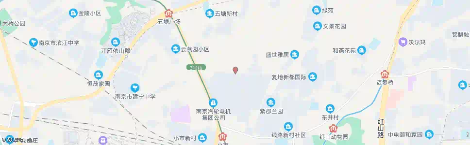 南京北崮山_公交站地图_南京公交_妙搜公交查询2025