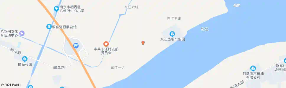 南京东江二组_公交站地图_南京公交_妙搜公交查询2025