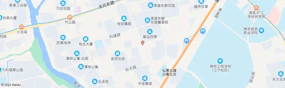 南京科宁路_公交站地图_南京公交_妙搜公交查询2025