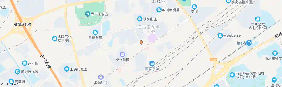 南京尧辰路尧佳路_公交站地图_南京公交_妙搜公交查询2025