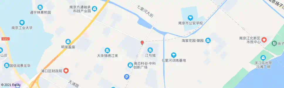 南京浦滨路万寿路_公交站地图_南京公交_妙搜公交查询2025