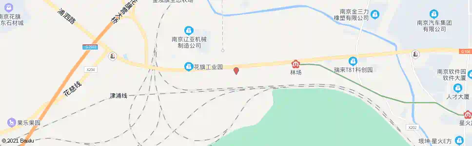 南京褚庄_公交站地图_南京公交_妙搜公交查询2025