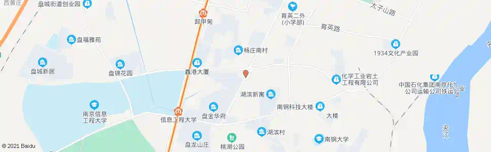 南京新华西路杨新路_公交站地图_南京公交_妙搜公交查询2025
