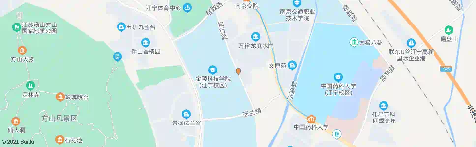 南京金陵科技学院东门_公交站地图_南京公交_妙搜公交查询2025