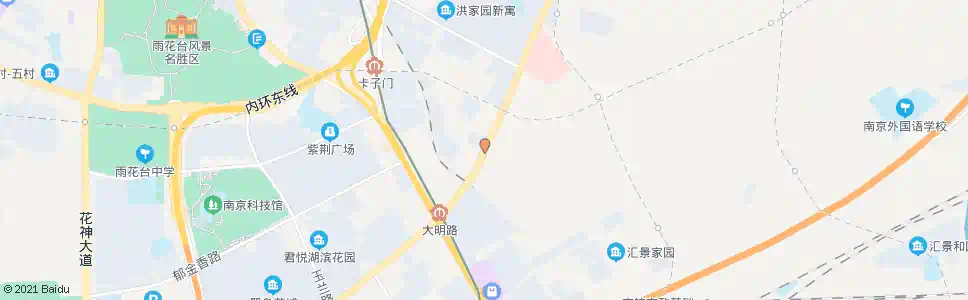 南京春天家园_公交站地图_南京公交_妙搜公交查询2025