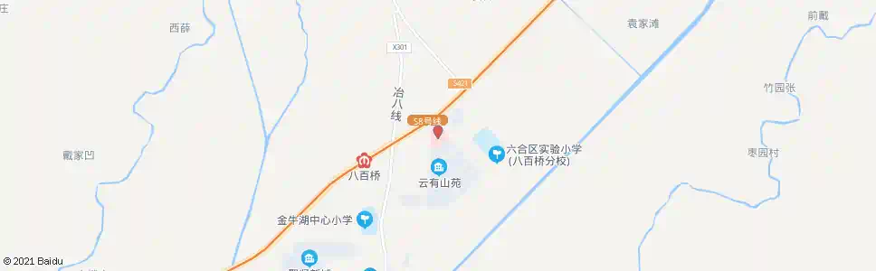 南京金牛湖卫生院_公交站地图_南京公交_妙搜公交查询2025