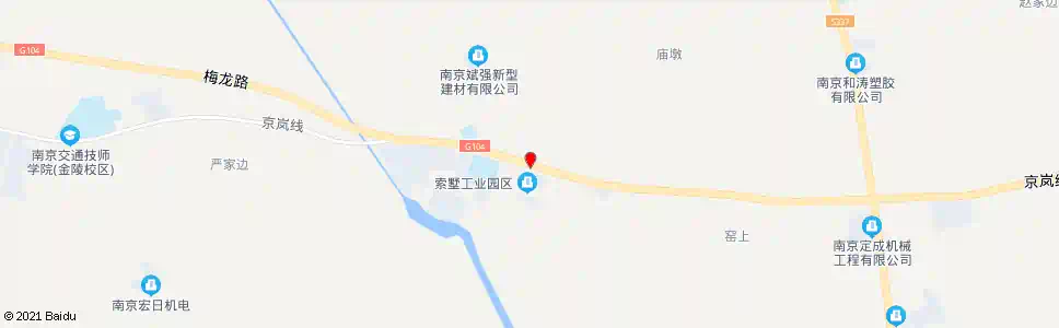 南京索青路_公交站地图_南京公交_妙搜公交查询2025