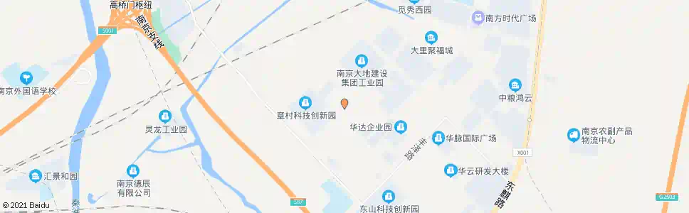 南京兴发路西_公交站地图_南京公交_妙搜公交查询2025