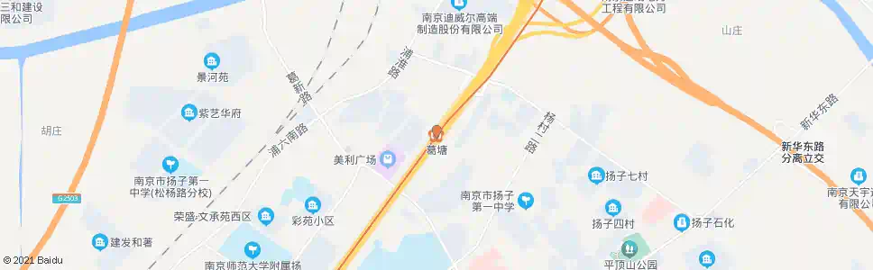 南京葛塘站_公交站地图_南京公交_妙搜公交查询2025