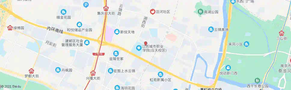 南京所街康泰东街_公交站地图_南京公交_妙搜公交查询2025