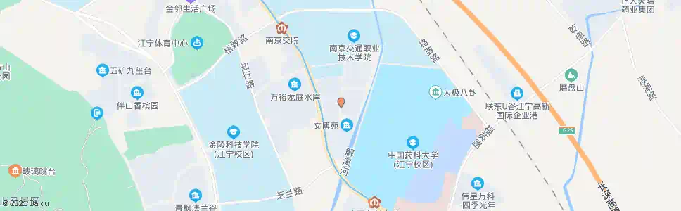 南京文博路南_公交站地图_南京公交_妙搜公交查询2025