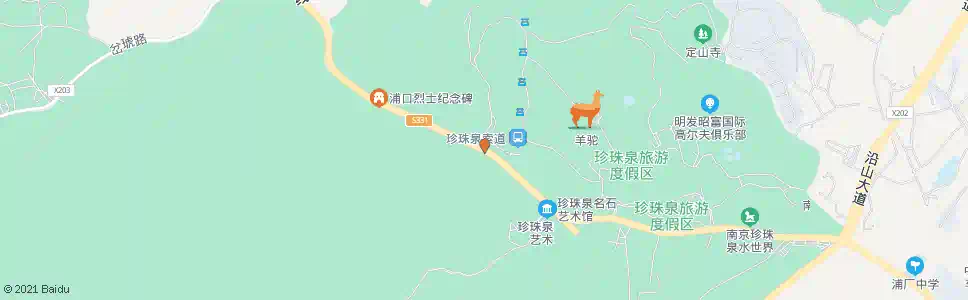 南京浦合线桃园_公交站地图_南京公交_妙搜公交查询2025