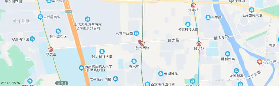 南京江宁开发区_公交站地图_南京公交_妙搜公交查询2025