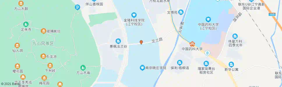 南京晓庄北门_公交站地图_南京公交_妙搜公交查询2025