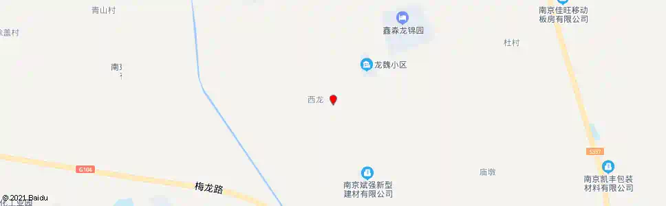 南京龙西二队_公交站地图_南京公交_妙搜公交查询2025