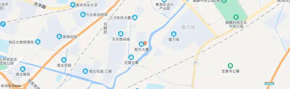 南京白下高新园区南_公交站地图_南京公交_妙搜公交查询2025