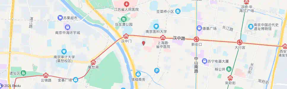 南京罗廊巷石鼓路_公交站地图_南京公交_妙搜公交查询2025