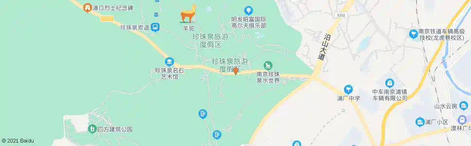 南京珍珠泉管委会_公交站地图_南京公交_妙搜公交查询2025