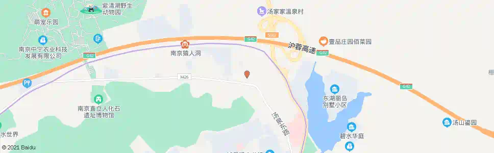 南京汤山集镇_公交站地图_南京公交_妙搜公交查询2025