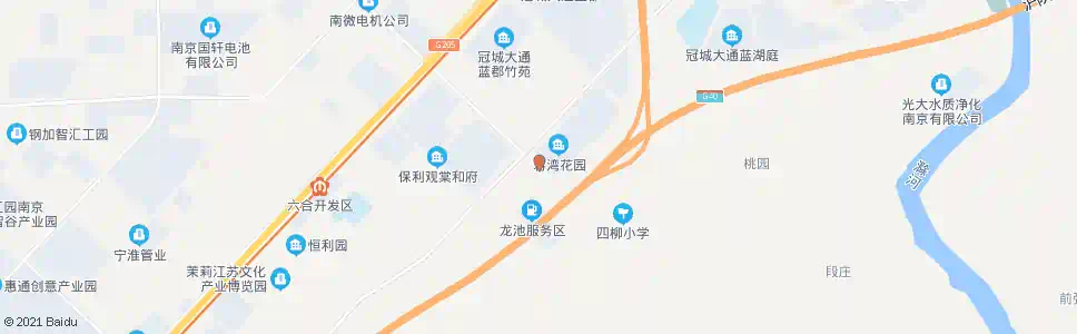 南京蒋湾花园_公交站地图_南京公交_妙搜公交查询2025