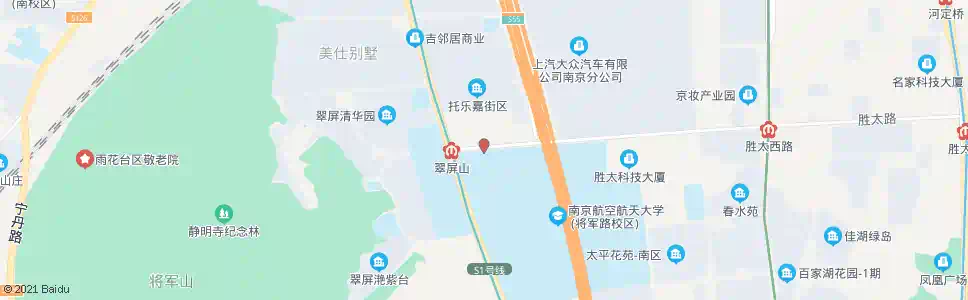 南京南航江宁校区北门_公交站地图_南京公交_妙搜公交查询2025