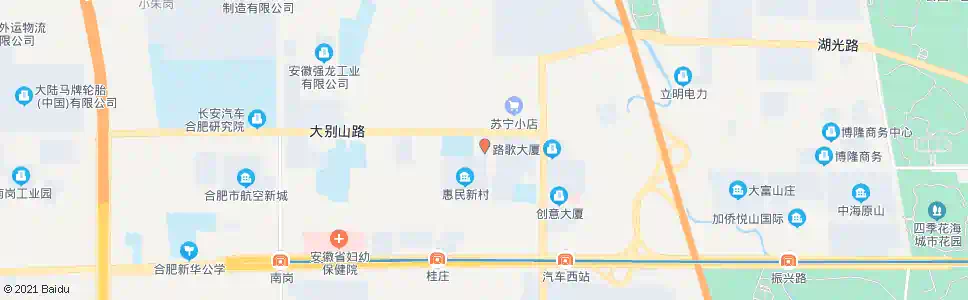 南京长岗徐南_公交站地图_南京公交_妙搜公交查询2025
