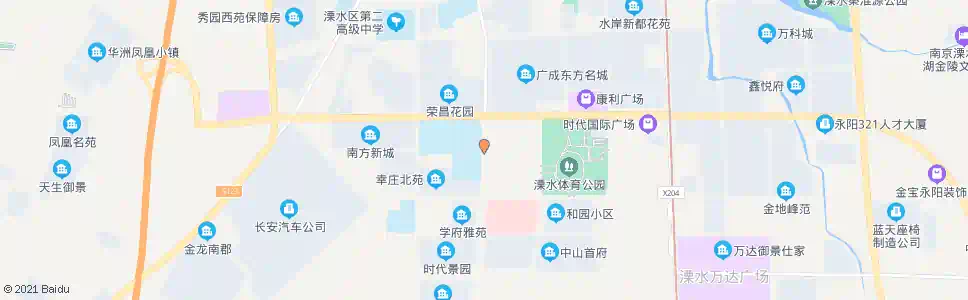 南京省溧中东_公交站地图_南京公交_妙搜公交查询2025