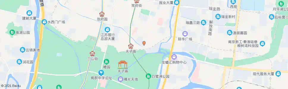 南京建康路_公交站地图_南京公交_妙搜公交查询2025