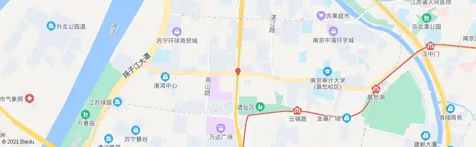 南京江东门_公交站地图_南京公交_妙搜公交查询2025
