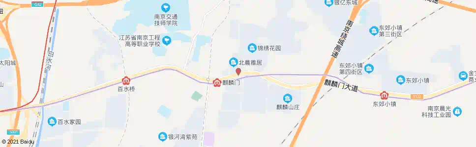 南京锦绣花园_公交站地图_南京公交_妙搜公交查询2025