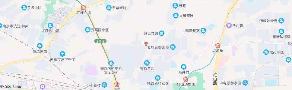 南京北固山东_公交站地图_南京公交_妙搜公交查询2025