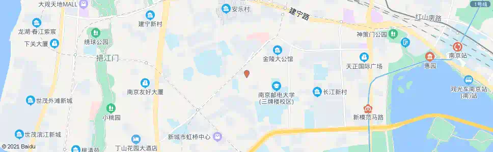 南京广东路新门口_公交站地图_南京公交_妙搜公交查询2025