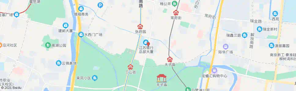 南京内桥南_公交站地图_南京公交_妙搜公交查询2025